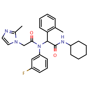 Chemical structure of AGI-5198 , CAS 1355326-35-0, AChemBlock R16002
