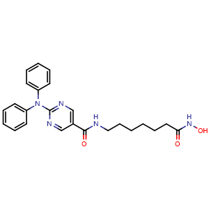 Chemical structure of ACY-1215 , CAS 1316214-52-4, AChemBlock R16029