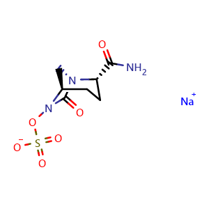 Avibactam sodium