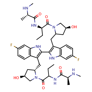 Chemical structure of Birinapant , CAS 1260251-31-7, AChemBlock R16042