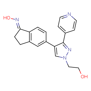 Chemical structure of GDC-0879 , CAS 905281-76-7, AChemBlock R16049