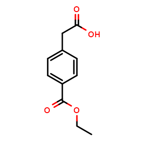 2-(4-(ethoxycarbonyl)phenyl)acetic acid