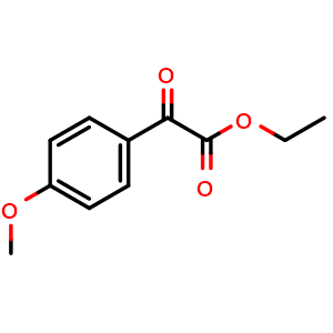 Chemical structure of 4-Methoxy-oxo-benzeneacetic acid ethyl ester , CAS 40140-16-7, AChemBlock S70333