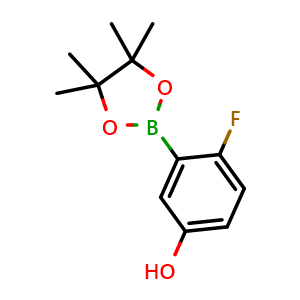 4-fluoro-3-(4,4,5,5-tetramethyl-1,3,2-dioxaborolan-2-yl)phenol