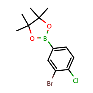2-(3-Bromo-4-chlorophenyl)-4,4,5,5-tetramethyl-1,3,2-dioxaborolane