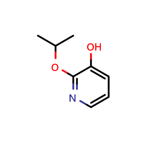 Chemical structure of 2-Isopropoxy-3-pyridinol , CAS 1231977-15-3, AChemBlock S70631