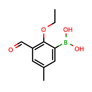 2-Ethoxy-3-formyl-5-methylphenylboronic acid