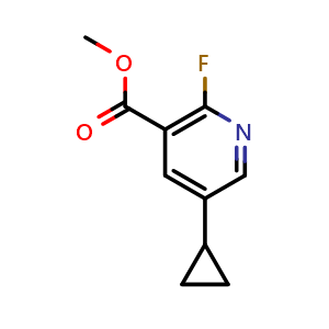 Methyl 5-cyclopropyl-2-fluoronicotinate