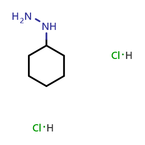 1-cyclohexylhydrazine dihydrochloride