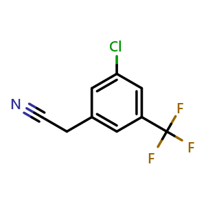 2-(3-chloro-5-(trifluoromethyl)phenyl)acetonitrile