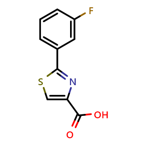 2-(3-fluorophenyl)thiazole-4-carboxylic acid