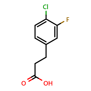3-(4-chloro-3-fluorophenyl)propanoic acid
