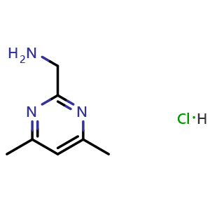 (4,6-dimethylpyrimidin-2-yl)methanamine hydrochloride