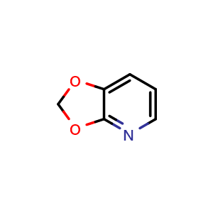 Chemical structure of [1,3]dioxolo[4,5-b]pyridine , CAS 72138-73-9, AChemBlock S71113