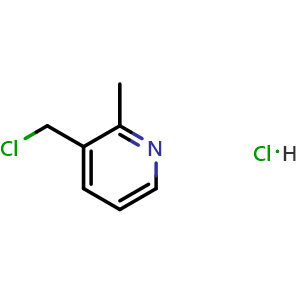 3-(chloromethyl)-2-methylpyridine hydrochloride