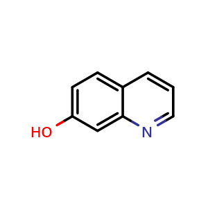 Chemical structure of Quinolin-7-ol , CAS 580-20-1, AChemBlock S71217