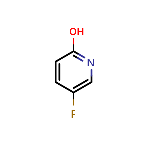 Chemical structure of 5-fluoropyridin-2-ol , CAS 51173-05-8, AChemBlock S71283