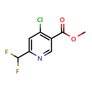 methyl 4-chloro-6-(difluoromethyl)pyridine-3-carboxylate
