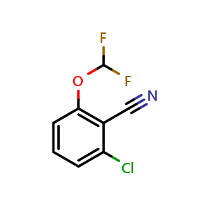 2-chloro-6-(difluoromethoxy)benzonitrile