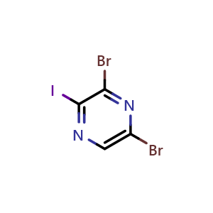 3,5-dibromo-2-iodopyrazine