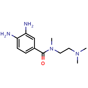 3,4-diamino-N-(2-(dimethylamino)ethyl)-N-methylbenzamide