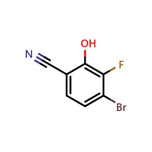 4-Bromo-3-fluoro-2-hydroxybenzonitrile