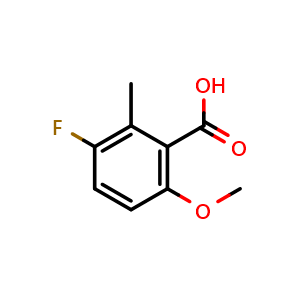 3-Fluoro-6-methoxy-2-methylbenzoic acid