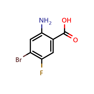 2-Amino-4-bromo-5-fluorobenzoic acid