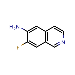 7-fluoroisoquinolin-6-amine