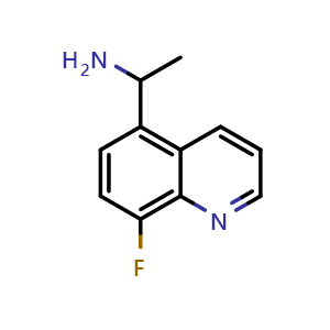 1-(8-fluoroquinolin-5-yl)ethan-1-amine