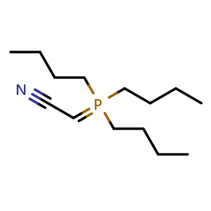 Chemical structure of Cyanomethylenetributylphosphorane , CAS 157141-27-0, AChemBlock S72337
