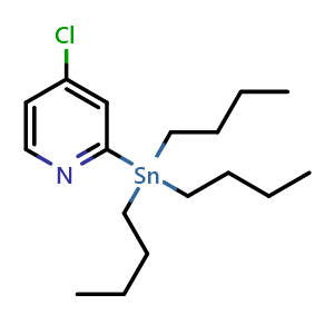 4-chloro-2-(tributylstannyl)pyridine