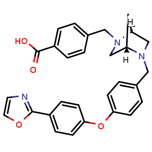 Chemical structure of Acebilustat , CAS 943764-99-6, AChemBlock S72354