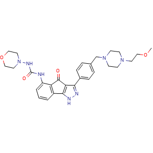 Chemical structure of RGB-286638 , CAS 784210-88-4, AChemBlock S72356