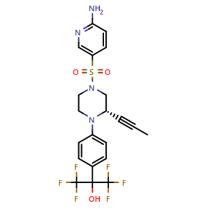 Chemical structure of AMG-3969 , CAS 1361224-53-4, AChemBlock S72379