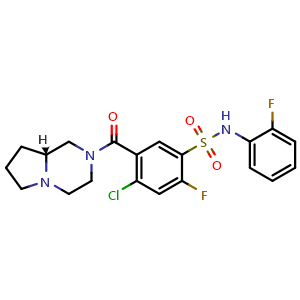 Chemical structure of ABT-639 , CAS 1235560-28-7, AChemBlock S72383