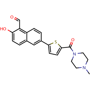 Chemical structure of MKC-3946 , CAS 1093119-54-0, AChemBlock S72386