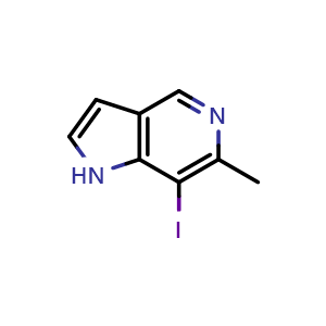 6-Methyl-7-iodo-5-azaindole