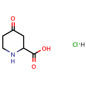 4-oxopiperidine-2-carboxylic acid hydrochloride