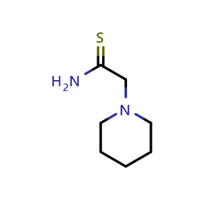 2-(piperidin-1-yl)ethanethioamide