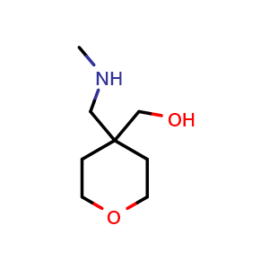 {4-[(methylamino)methyl]oxan-4-yl}methanol