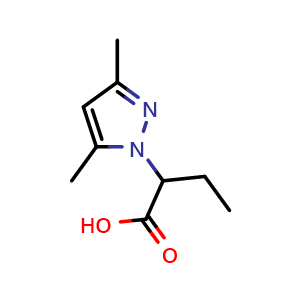 2-(3,5-dimethyl-1H-pyrazol-1-yl)butanoic acid