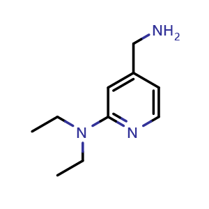 4-(aminomethyl)-N,N-diethylpyridin-2-amine