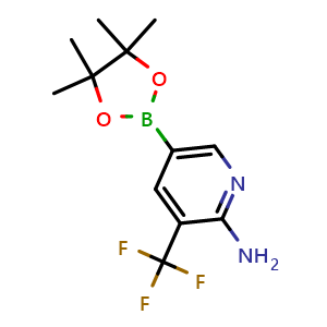 5-(4,4,5,5-tetramethyl-1,3,2-dioxaborolan-2-yl)-3-(trifluoromethyl)pyridin-2-amine