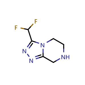 3-(difluoromethyl)-5H,6H,7H,8H-[1,2,4]triazolo[4,3-a]pyrazine