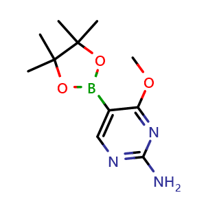 4-methoxy-5-(4,4,5,5-tetramethyl-1,3,2-dioxaborolan-2-yl)pyrimidin-2-amine