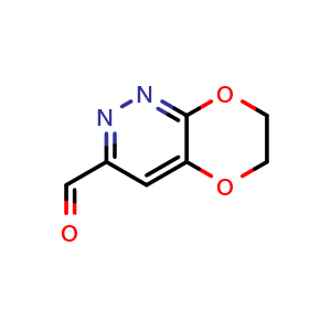 6H,7H-[1,4]dioxino[2,3-c]pyridazine-3-carbaldehyde
