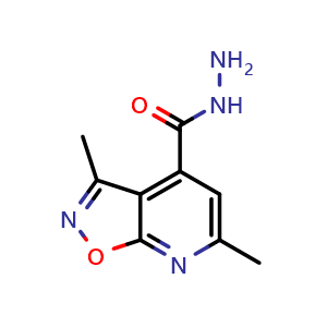 3,6-dimethyl-[1,2]oxazolo[5,4-b]pyridine-4-carbohydrazide