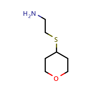 2-(oxan-4-ylsulfanyl)ethan-1-amine