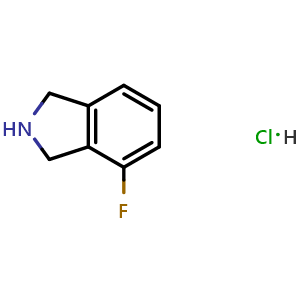 4-fluoroisoindoline;hydrochloride